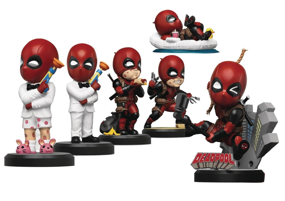 Beast Kingdom Deadpool Series MEA-027 6-Piece Mini-Figure Set - Just $72.99! Shop now at Retro Gaming of Denver