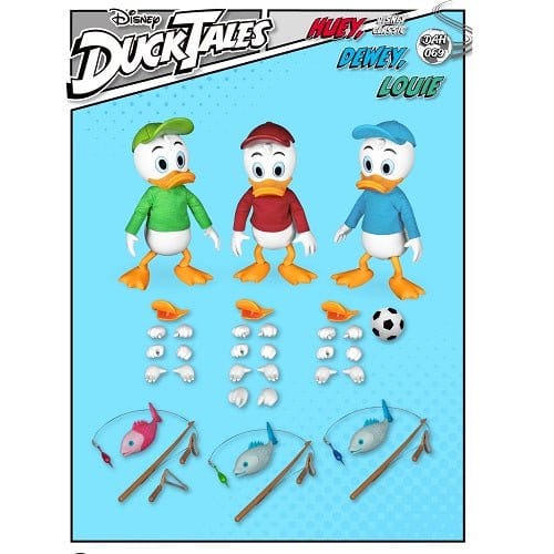 Beast Kingdom Ducktales DAH-069 Dynamic 8-Ction Huey Dewey Louie Action Figure Set - Just $82.99! Shop now at Retro Gaming of Denver