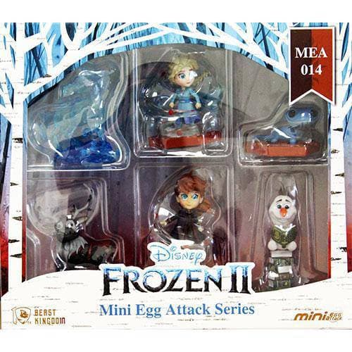 Beast Kingdom Frozen II - Elsa, Anna, Fire Spirit, the Nokk, Oalf - Mini Egg Attack Series MEA-014 6-Piece Figure Set - for just $42.41! 