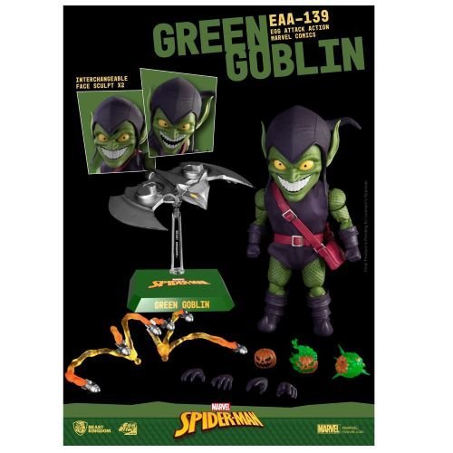 Beast Kingdom Marvel Comics EAA-139 Green Goblin Egg Attack Action Figure - Just $99.90! Shop now at Retro Gaming of Denver