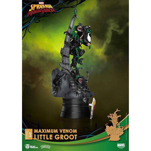 Beast Kingdom Marvel Comics: Maximum Venom - Little Groot - DS-068 D-Stage Series 6In Statue - Just $28.99! Shop now at Retro Gaming of Denver