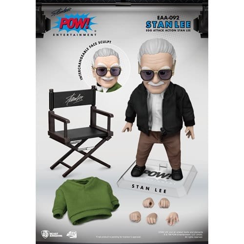 Beast Kingdom Marvel Stan Lee EAA-092 Egg Attack Action Figure - Just $76.35! Shop now at Retro Gaming of Denver