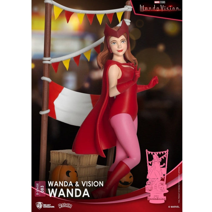 Beast Kingdom Marvel WandaVision DS-083 Wanda D-Stage 6-Inch Statue - for just $37.99! 