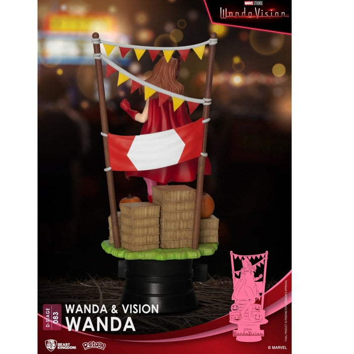 Beast Kingdom Marvel WandaVision DS-083 Wanda D-Stage 6-Inch Statue - for just $37.99! 
