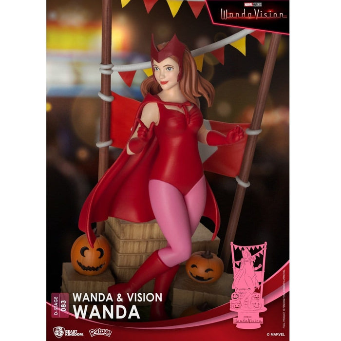 Beast Kingdom Marvel WandaVision DS-083 Wanda D-Stage 6-Inch Statue - for just $37.99! 