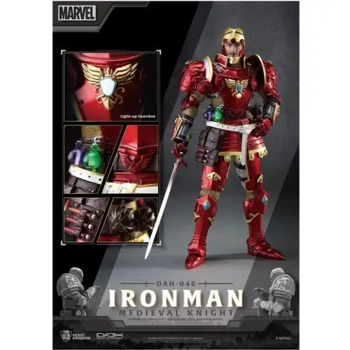 Beast Kingdom Medieval Knight Iron Man DAH-046 Dynamic 8-Ction Action Figure - for just $141.18! 