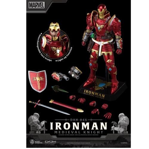 Beast Kingdom Medieval Knight Iron Man DAH-046 Dynamic 8-Ction Action Figure - Just $139.78! Shop now at Retro Gaming of Denver