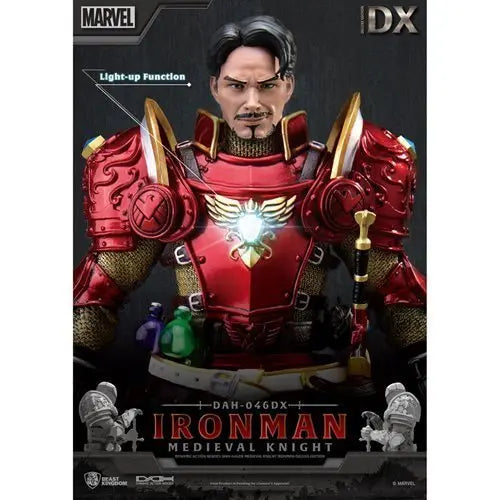 Beast Kingdom Medieval Knight Iron Man DAH-046DX Dynamic 8-Ction Deluxe Version Action Figure - for just $179.99! 