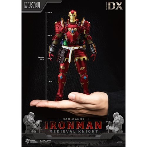 Beast Kingdom Medieval Knight Iron Man DAH-046DX Dynamic 8-Ction Deluxe Version Action Figure - Just $169.99! Shop now at Retro Gaming of Denver