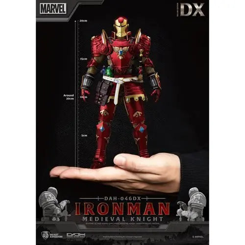 Beast Kingdom Medieval Knight Iron Man DAH-046DX Dynamic 8-Ction Deluxe Version Action Figure - for just $179.99! 