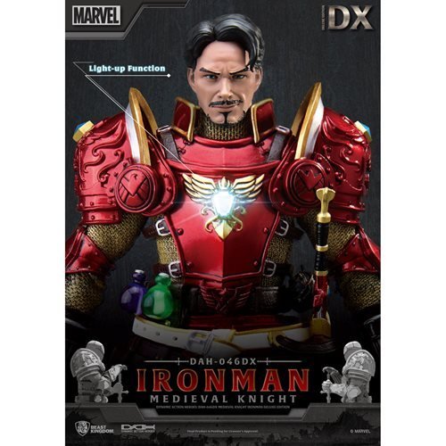 Beast Kingdom Medieval Knight Iron Man DAH-046DX Dynamic 8-Ction Deluxe Version Action Figure - Just $169.99! Shop now at Retro Gaming of Denver