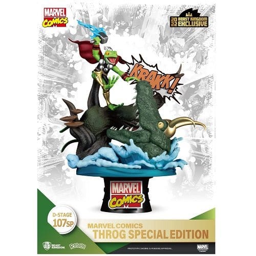 Beast Kingdom SDCC 2022 Marvel Comics DS-107SP Throg Special Edition D-Stage 6-Inch Statue - Just $39.99! Shop now at Retro Gaming of Denver