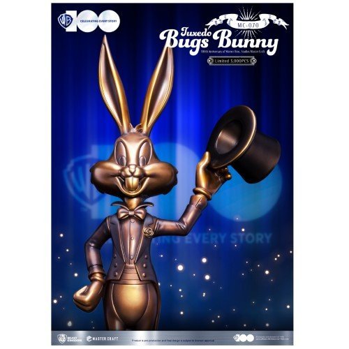 Beast Kingdom Warner Bros. 100Th Anniversary MC-070 Tuxedo Bugs Bunny Master Craft Statue - for just $326.52! 