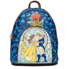 Beauty and the Beast Stained-Glass Window Mini-Backpack - Entertainment Earth Exclusive - Premium Backpacks - Just $69.99! Shop now at Retro Gaming of Denver
