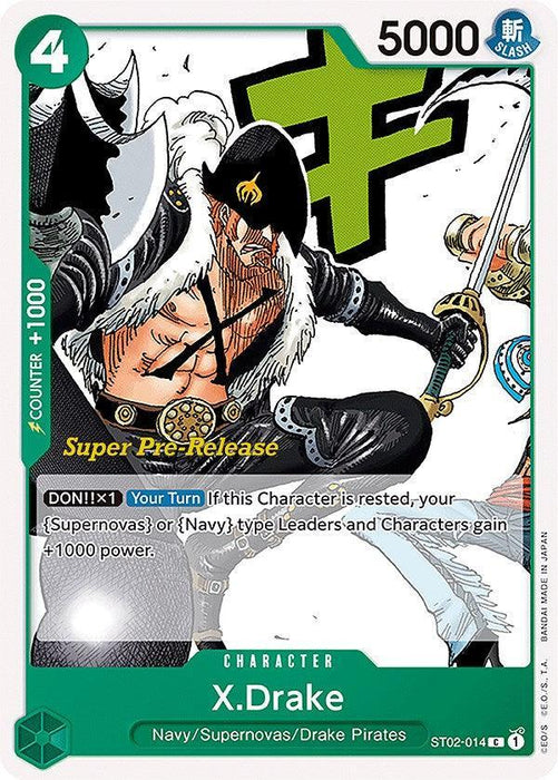 X.Drake [Super Pre-Release Starter Deck: Worst Generation] - for just $0.40! 