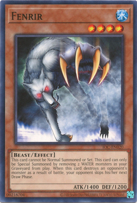 Fenrir (25th Anniversary) [IOC-EN020] Common - for just $0.10! 