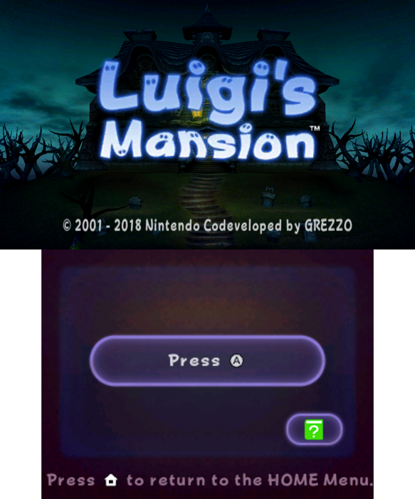 Luigi's Mansion – Nintendo 3DS (3DS) - for just $39.99! 