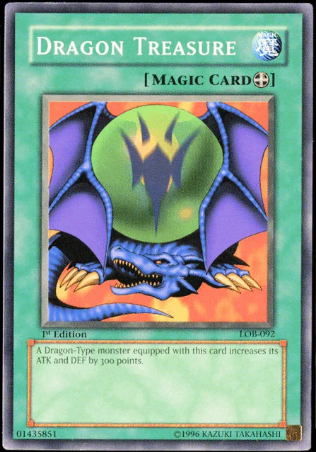 Dragon Treasure [LOB-092] Common - for just $0.15! 