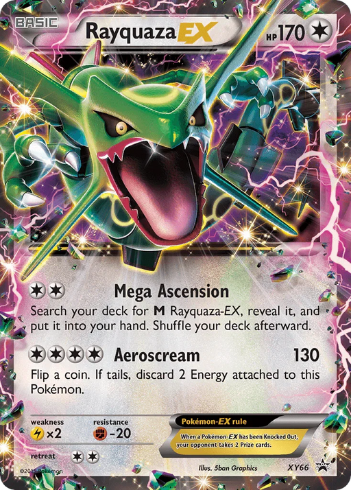 Rayquaza EX (XY66) [XY: Black Star Promos] - for just $24.70! 