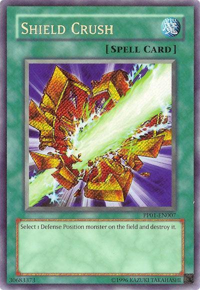 Shield Crush [PP01-EN007] Secret Rare - for just $0.25! 