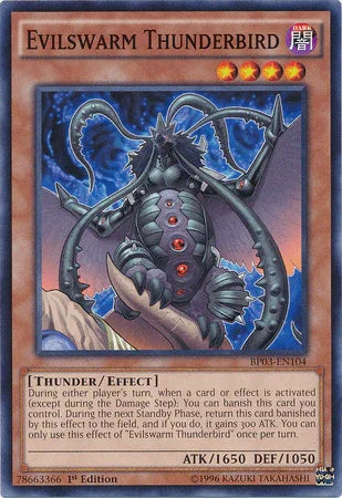 Evilswarm Thunderbird [BP03-EN104] Common - for just $0.20! 