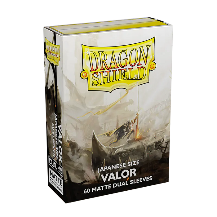 Dragon Shield: Japanese Size 60ct Sleeves - Valor (Dual Matte) - Just $0! Shop now at Retro Gaming of Denver