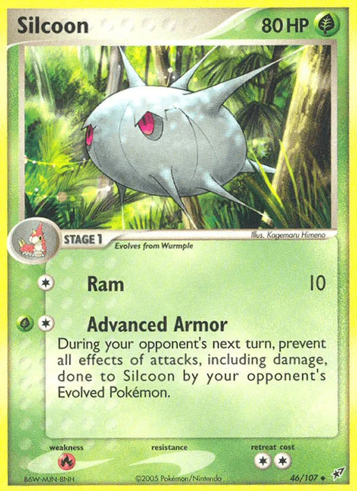 Silcoon (46/107) [EX: Deoxys] - for just $0.60! 