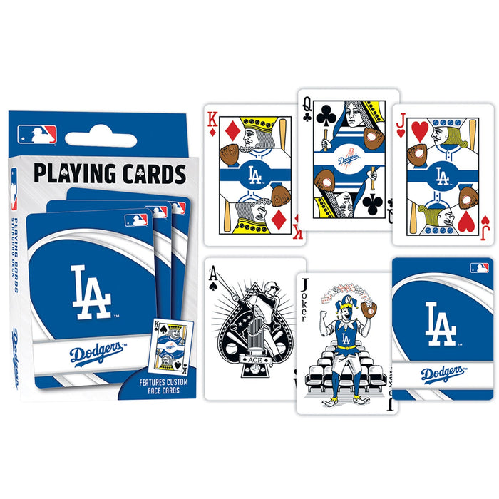 Los Angeles Dodgers Playing Cards - 54 Card Deck - Just $6.99! Shop now at Retro Gaming of Denver