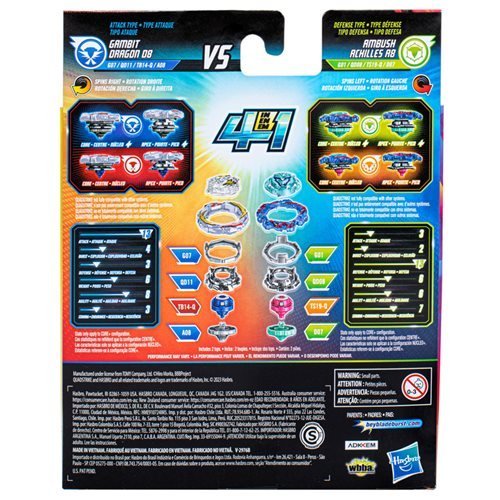 Beyblade Burst QuadStrike Dual Pack - Choose your Beyblade - for just $23.99! 