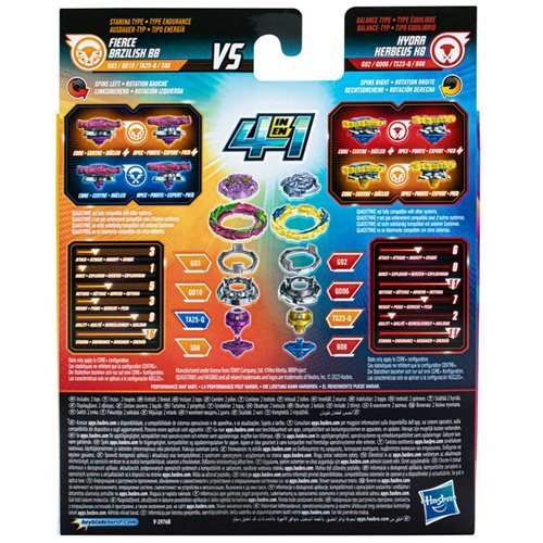 Beyblade Burst QuadStrike Dual Pack - Choose your Beyblade - for just $23.99! 