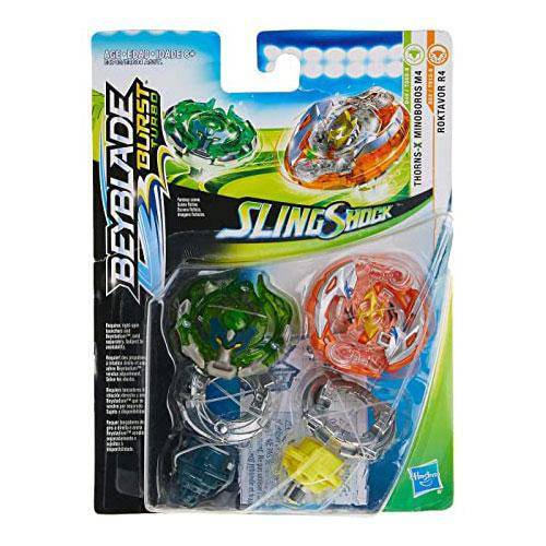 Beyblade Burst Turbo Slingshock Dual Pack - Choose your Beyblade - Just $19.47! Shop now at Retro Gaming of Denver