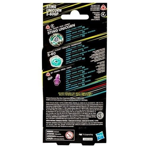 Beyblade X Booster Single Tops - Select Top(s) - for just $13.67! 