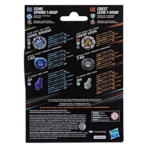 Beyblade X  Dual Pack Set - Select Set(s) - for just $19.67! 