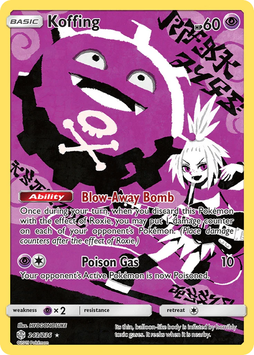 Koffing (243/236) [Sun & Moon: Cosmic Eclipse] - for just $16.25! 