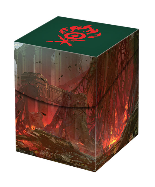 Ultra PRO: Deck Box - PRO 100+ (Guilds of Ravnica - Gruul Clans) - for just $0! 