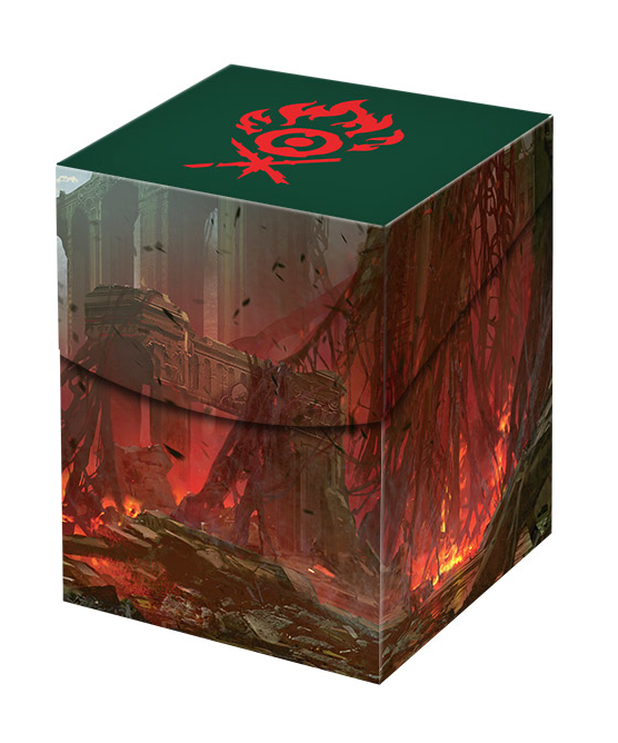 Ultra PRO: Deck Box - PRO 100+ (Guilds of Ravnica - Gruul Clans) - for just $0! 