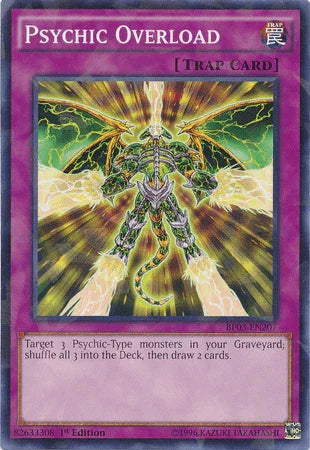Psychic Overload [BP03-EN207] Shatterfoil Rare - for just $0.20! 