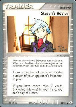 Steven's Advice (92/101) (Blaziken Tech - Chris Fulop) [World Championships 2004] - for just $1! 