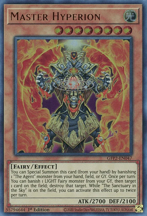 Master Hyperion [GFP2-EN047] Ultra Rare - for just $0.10! 