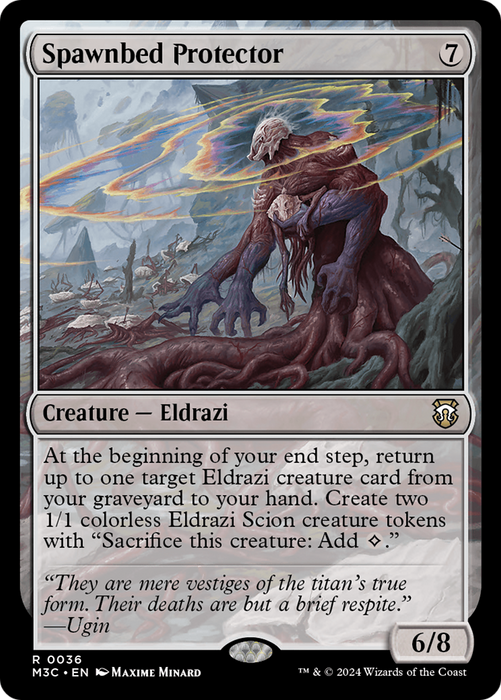 Spawnbed Protector (M3C-036) - Modern Horizons 3 Commander - for just $0.99! 