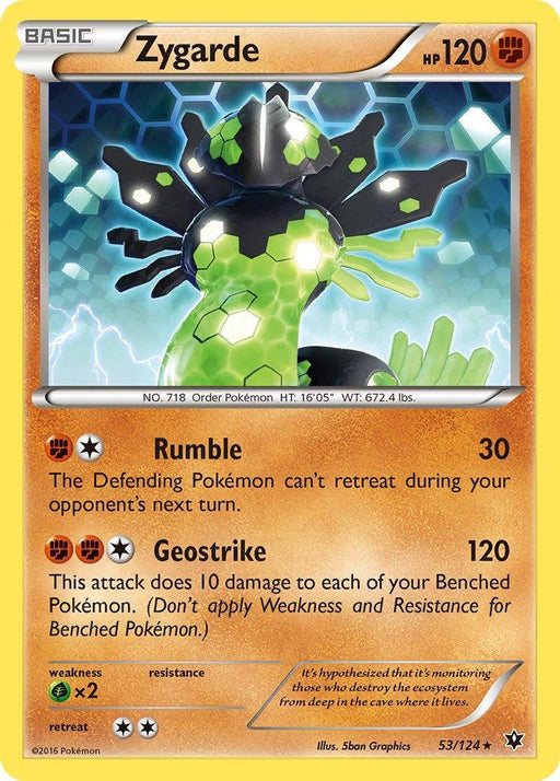 Zygarde (53/124) (Theme Deck Exclusive) [XY: Fates Collide] - for just $0.40! 
