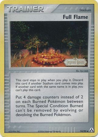 Full Flame (74/92) (Stamped) [EX: Legend Maker] - for just $2.55! 