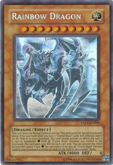 Rainbow Dragon (Chaos Neos Misprint) [TAEV-EN006] Ghost Rare - for just $100! 