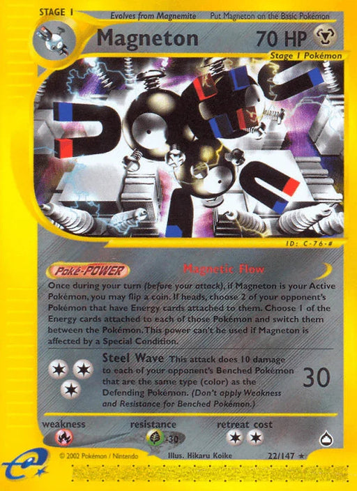 Magneton (22/147) [Aquapolis] - for just $6.70! 