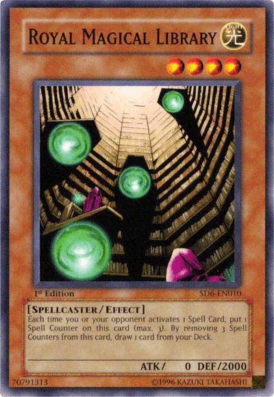 Royal Magical Library [SD6-EN010] Common - for just $0.20! 