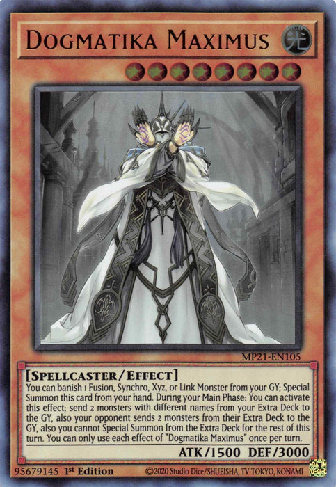 Dogmatika Maximus [MP21-EN105] Ultra Rare - for just $0.15! 