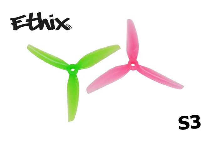 HQProp - Ethix S3 Prop Watermelon (2CW+2CCW)-Poly Carbonate - for just $3.99! 