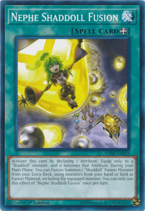 Nephe Shaddoll Fusion [SDSH-EN025] Common - for just $0.10! 
