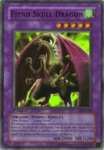 Fiend Skull Dragon [LOD-039] Super Rare - for just $2! 