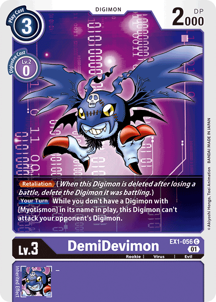 DemiDevimon [EX1-056] [Classic Collection] - Just $0.09! Shop now at Retro Gaming of Denver